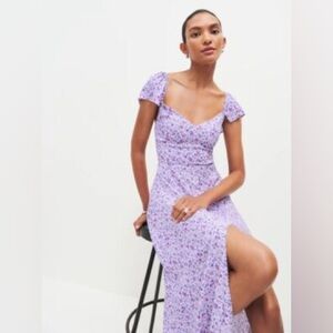 Reformation Baxley Floral Midi Dress